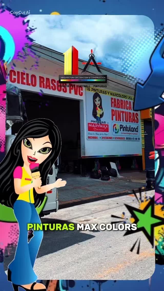 Instagram post from pinturas_maxcolors. This post is in position 3.